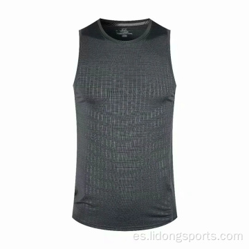 Impresión personalizada Sport Summing Gym Vest de gimnasia